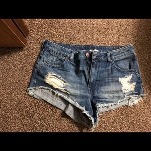 Jean shorts